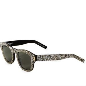 YSL Saint Laurent Glitter Sunnies
